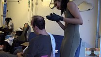 hd dying his hair brown porn