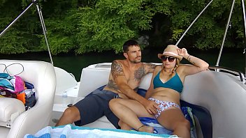 hd hot sex on our boat almost caught porn