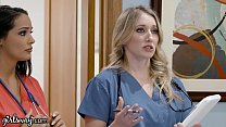 hd girlsway hot rookie nurse with big tits has a wet pussy formation with her superior porn