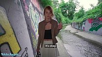 hd public agent redhead ariela donovan fucked in a tunnel porn