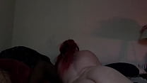 hd bigdaddykj red head milf gets caught suckin big black dick porn