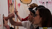 hd pyfi gloryhole cfnm femdoms wank submissive dicks porn