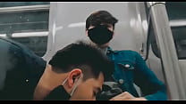 hd shy boy agrees to film with me while i jerk him off and suck him in the subway porn