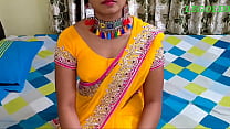 hd what do you look like in a yellow color saree my dear porn