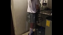 hd a mi mediahermana lavando los trastes y aprovecho para coger mientras no hay nadie en casa cogiendo con mi linda porn