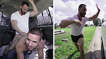 hd lingrege bait bus buff straight guy tricked into having gay sex with joey doves porn