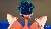 hd brezzers boku no hero academia yaoi midoriya izuku deku and uzumaki having sex in the underground blowjob bareback porn