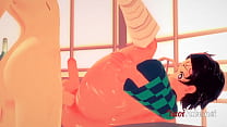 hd فيف kimetsu no yaiba yaoi hentai 3d tanjiro is fucked by inosuke on the table porn