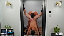 hd turk stud jj knight eats out twinks joey mills tight small butt pounds him in an elevator men follow and watch joey porn