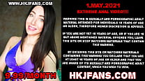 hd hkjfans hotkinkyjo fist her ass anal prolapse open her butt with xo speculum porn