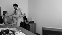 hd the boss fucks his employer at the office table and films it on hidden cam porn