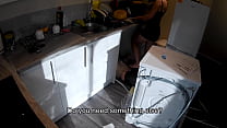 hd horny wife seduces a plumber in the kitchen while her husband at work porn