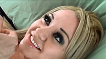 hd beautiful blonde facial cumshot porn