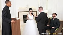hd payton preslees wedding turns rough interracial threesome cuckold sessions porn