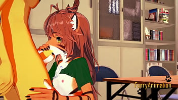 hd wᴏᴍᴇɴ furry futanari hentai 3d dog futanari and tiger girl blowjob and fucked with creampie anime manga japanese porn
