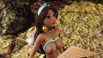 hd disney futa raya gets creampied by jasmine 3d porn porn