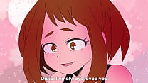 hd uraraka is fucked by midoriya after she declares her love for him porn