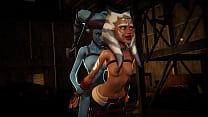 hd orgy ahsoka tano gets creampied by futa aayla secura star wars inspired 3d porn porn
