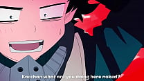hd midoriya gives up his ass to his straight friend bakugo porn