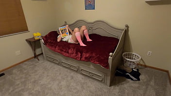 hd step father impregnates step daughter while step mom is downstairs on the couch porn