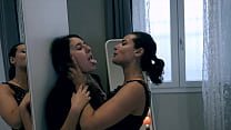 hd okkulon two ravenous sluts kiss with spit porn