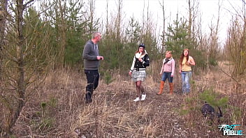 hd three amateur chics fucking outside with horny freaky dude facial cum included porn