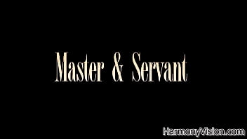 hd توماس superb brunette slave gets pink butthole black hammered porn