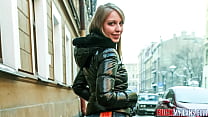 hd blonde czech tourist pickup and hardcore anal fucking porn