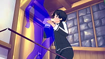hd فيف sword art online yaoi kirito blowjob with cumshot in his mouth japanese asian manga anime game porn gay porn