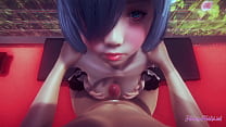 hd re zero hentai rem hard sex handjob blowjob boobjob and threesome uncensored japanese asian manga anime game porn porn