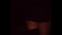 hd video with a miniskirt touching a cock in booths porn