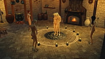 hd sims 4 the witcher parody part 6 final ciri lifts the curse porn