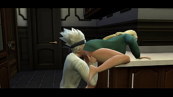hd adam naruto hentai episode 98 kakashi is in the kitchen having some coffee and sunade arrives and says i want you to porn
