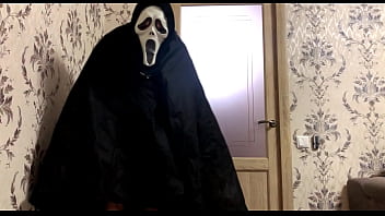 hd awesome the monster from scream scares a young gay man with his huge cock lots of sperm porn