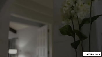hd slut ts redhead barebacked by new lover porn
