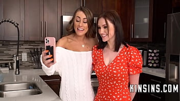 hd girlfriend welcomed into sex enthusiast step family porn