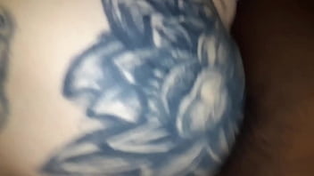 hd uh tatted blue haired milfpawg taking the curve from side porn