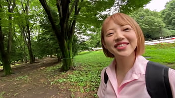 hd cute japanese teen with short hair experience first pov older boyfriend teaches her how to blowjob then fucks pussy porn