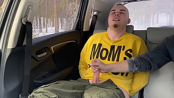 hd i was tied up in the car and made to cum porn