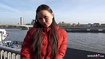 hd german scout big clit asian girl luna first rimjob and fuck at real street casting porn