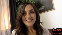 hd pov model dickriding after stripping in erotic couple porn