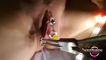 hd nippleringlover horny gets multiple rings in stretched pussy lip piercings porn