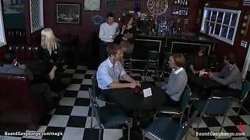 hd huge ass model bound and gang banged porn
