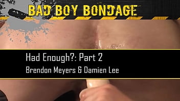 hd th damian has his tight ass stuffed with a toy while bound porn