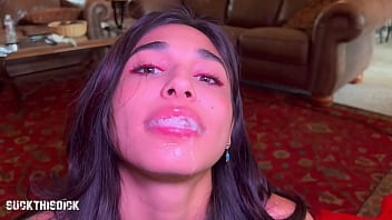 hd beautiful latina reina rae returns swallows cum porn
