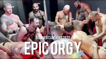hd epic orgy 21 guys bareback porn