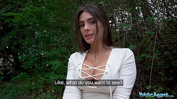 hd public agent tru kait riding a big dick deep inside her wet pussy outdoors in public porn