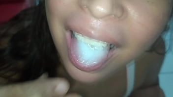 hd i catch a girl masturbating with a dildo when i stay in an airbnb she gives me a blowjob and i cum in her mouth she porn
