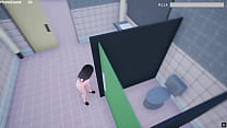hd naked risk 3d hentai game pornplay exhibition simulation in public building porn