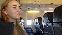 hd public airplane handjob and blowjob porn